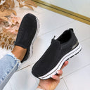 GLAM ZIP SNEAKER YY229 - BLACK