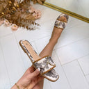 DINA SLIPPER AM-300 - CAMEL