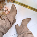 DAISY STIELSTIEFEL MIT ABSATZ DES8528 - BROWN/PU