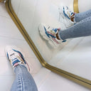 STEVE MADDEN POSSESSION-E SNEAKER 5205 - PASTEL MUL METALLIC