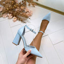CHER HEEL 8707 - BLUE
