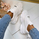 STEVE MADDEN POSSESSION-E SNEAKER 0033 - WHITE