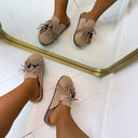 FRANSEN-SLIPPER AM332 - KHAKI