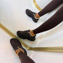 GUESS COZY SNEAKERS FLFMI3SUE12 - BROWN