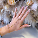 HEART HAND CHAIN B1103 - GOLD