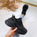 SPARKLE SNEAKER BK-2506 - BLACK