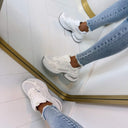 SPARKLE SNEAKER BK-2506 - WEISS