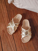 HEELAL SLIPPER GQ8-086 - GOLD
