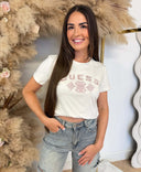 GUESS FABRIZIA CN SS T-SHIRT V6BI20K6751 - G012 OFF WHITE