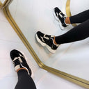 INSPIRED SNEAKER 8-541 BLACK