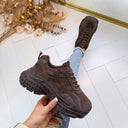 SPARKLY SNEAKER A88-231 - BROWN