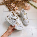 *LAATSTE MAAT 37* LIMA SNEAKER 9187 - BLANC