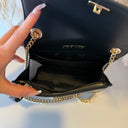 STEVE MADDEN BRAMONIE BAG 1313 - BLACK/GOLD