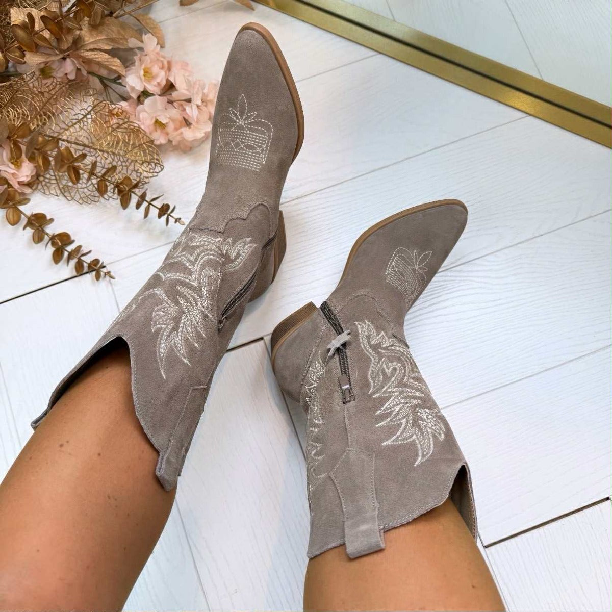 REAL LEATHER COWBOY LAARS ZP18 BROWN – Stylewoerden