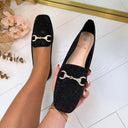 ANNE FRINGE MOCASSIN AQ212 - MARRON