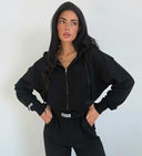 UNIQUE THE LABEL MOLLY VEST DEEP BLACK