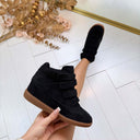 WEDGE BOOT 7109 - BLACK