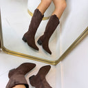BESTIE BASIC STIEFEL 5868 - BRAUN