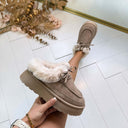 INDY PANTOFFEL 8-518 - KHAKI