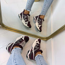 STEVE MADDEN SNEAKER SEDGWICK 5441 - WINE/GREY