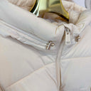 GUESS NEW IMMA LOGO MIDI WINTERJACKET W6BL50W4144 - G1E0 CREME