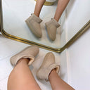 REAL LEATHER UGIE BOOT 2520 - BEIGE