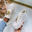 ROSA EMBLEEM SNEAKER 9213 - BEIGE