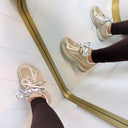 SPORTIVE SNEAKER LS797 - GOLD