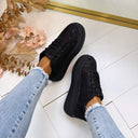 SPARK LACE SNEAKER PC309 - BLACK