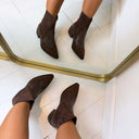 SENNA SNAKE BOOT DES8062 - BROWN/SUE
