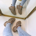 STEVE MADDEN POSSESSION-E SNEAKER 0033 - DARK TAUPE