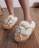 STRIKJES PANTOFFEL LT33-96 - BEIGE