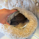 STEVE MADDEN BFLUFFY BAG 2696 - CREAM