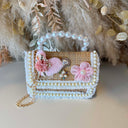 TWEET CHARM BAG E-1 - BEIGE