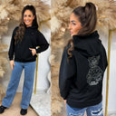 GUESS HOODED SPARK SWEATHER V6GQ18K3513