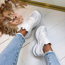 SPARKLE SNEAKER BK-2506 - WEISS