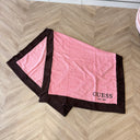 GUESS BEACH 1981 TOWEL E5GZ15KCDM0 -G67Q BROWN/PINK