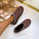 INSTAP PANTOFFEL S580 - COFFEE