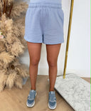 UNIQUE THE LABEL PEGGY SHORT - VINTAGE BLUE