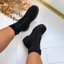 SPARKLE BOOT HB-317 - BLACK