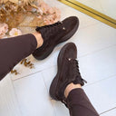 STEVE MADDEN PREMIO-E SNEAKER 5494 - CHO BRN SD
