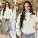 GUESS FAKE FUR JACKET W6RL64WL790