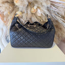 GUESS JULIET HOBO BAG QG245601 - BLACK