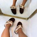 MELLOW PANTOFFEL X27-PL - BROWN