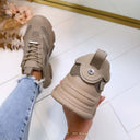 STEVE MADDEN POSSESSION-E SNEAKER 0033 - DARK TAUPE