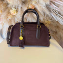 LIU JO AGENI BOSTON BAG AF6006/T711A - DEEP BROWN
