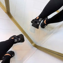 STEVE MADDEN MATCH-E SNEAKER 4643 - BLACK/BLACK**