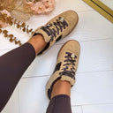 GUESS TEDDY SNEAKER FLFN3AFUR12 - NATU