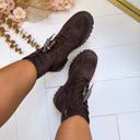 DETAIL VETERBOOT XJ-1058 - BROWN