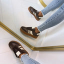 LIANA SNEAKER 8-193 - COFFEE